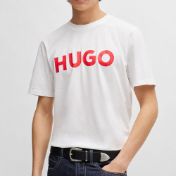 HUGO BOSS HugoBoss/雨果博斯男士夏季新款户外字母短袖T恤舒适透气休闲半袖