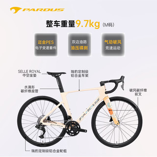 瑞豹 PARDUS SPARK AL PES 电子变速油碟公路车