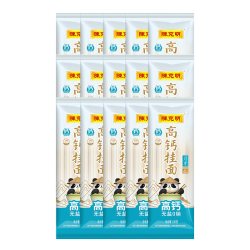 陈克明 软弹面条早餐高加水高钙速食挂面劲道爽滑挂面
