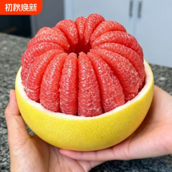 新鲜当季三红蜜柚孕妇水果红心柚子甜蜜多汁不干不柴场地直发