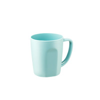 茶花 食品级材质 蓝色 450ml 漱口杯