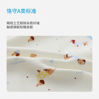 丽婴房 轻暖系列 5A抗菌 英伦小狗 80cm 儿童马甲