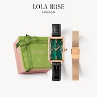 移动端：LOLA ROSE 小绿表女士手表女款小众轻奢腕表
