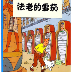 丁丁历险记漫画全套22册 彩图小开本 埃尔热 丁丁在刚果 月球探险6-9-10-12岁儿童小学生
