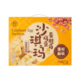 盒马 蔓越莓鸡蛋沙琪玛 1kg