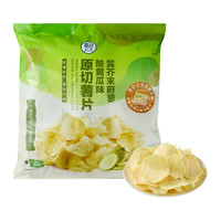 盒马 原切薯片黄芥末莳萝酸黄瓜味 450g(45g*10小包)