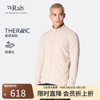 Rab Stavel Jacket户外保暖防风柔软抓绒衣夹克外套男 QFG-68 卵石色 S