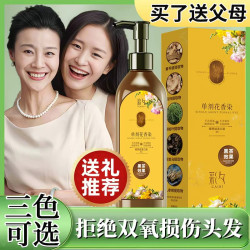 彩夕 单剂 花香染染发霜无泡沫剂zl01