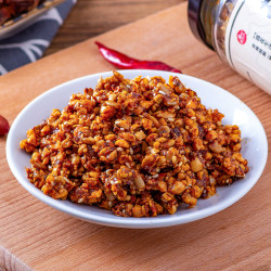 朱小二 石磨花生辣椒酱河南特产 香辣酥脆风味