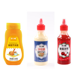 笑口喵 家用商用番茄沙司蜂蜜芥末酱沙拉酱 280g
