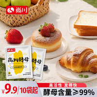 尚川 高活性耐高糖干酵母家用面包发酵粉母包子馒头发孝粉