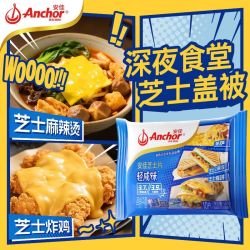 安佳 芝士片干酪≥51%高钙高蛋白奶酪片多口味即食烘焙早餐草饲奶源
