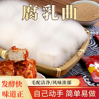 曲子 新鲜曲粉自制长白毛臭豆腐霉豆腐毛霉菌粉传统简单家用发酵