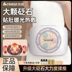 志高 腰揉腹仪按摩器腹部按摩器热敷多功能背部腹部理疗送女生礼物