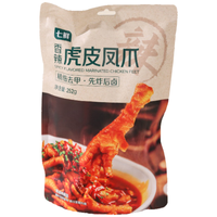 七鲜 香辣虎皮凤爪 252g 即食卤鸡爪