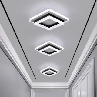 LED过道灯走廊灯北欧入户灯门厅灯玄关灯衣帽间吸顶灯简约阳台灯