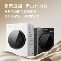 松下 XQG120-81ND2 智能投放泡沫净 12kg 滚筒洗烘一体机