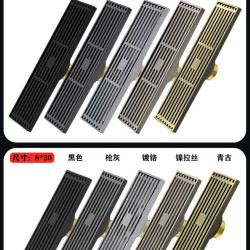 亚勤YAQIN-铜防臭50&75管通用加厚地漏防臭地漏芯自动闭合