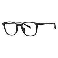 暴龙 BJ5206B10 板材亮黑色镜框+依视路膜御防蓝光1.56镜片