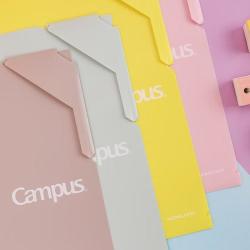 国誉 Campus大容量A4单片收纳夹文件夹4片WSG-FU730