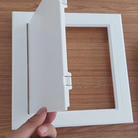 塑料ABS门铰式30x30cm，300x300mm检修口