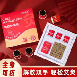 每日小悬灸便携式艾灸便携式微烟悬灸套盒艾柱艾条艾灸工具随身灸