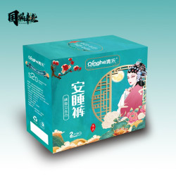 清禾 国潮风安睡裤贴身舒适防侧漏安心裤姨妈裤夜用加强高吸收透气
