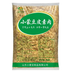 乡爱小蒙豆皮素肉9成干货无盐粒大豆蛋白肉3斤gs