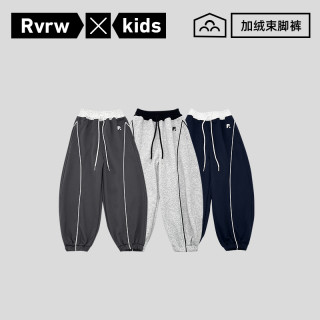 休闲加绒工装裤冬季新款儿童百搭童装长裤 DK-HM471