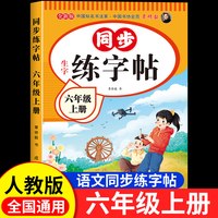 六年级上册练字帖人教版2026新版小学六年级上册下册语文同步练字帖写字课课练6年级课本生字同步练习下