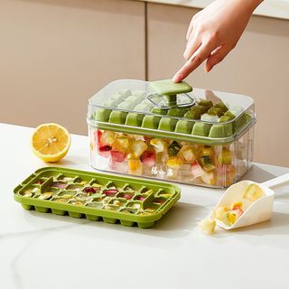 张小泉 按压式冰格模具 食品级制冰盒