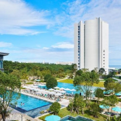 釜山维拉久安纳帝酒店(Ananti at Busan Village) CabinU露台海洋村景房型2晚(连住)