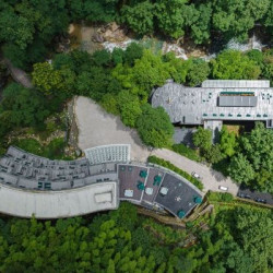 黄山水松石山房酒店 伴溪大床房2晚(连住)