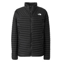 北面 NY82510 男式保暖登山磨砂夹克, 黑色