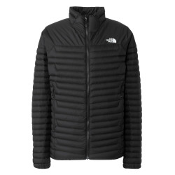 北面 NY82510 男式保暖登山磨砂夹克, 黑色