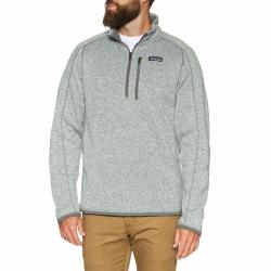 Patagonia 男式 M's Better 毛衣 1/4 拉链运动衫(1 件装), 石洗