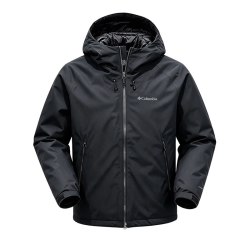 Columbia 羽绒服男26秋冬户外防水金点热能保暖700蓬外套 011 L