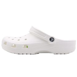 crocs 王俊凯同款洞洞鞋男沙滩鞋户外包头拖鞋女鞋10001 白色-100（含智必星） 37/38(230mm) 白色套装-100