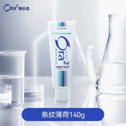 皓乐齿 me系列 亮白净色牙膏 条纹薄荷味 140g