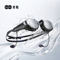 光粒 AI智能音乐泳镜SollaWave游泳眼镜运动耳机防雾近视带度数女