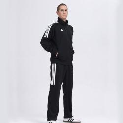adidas 情侣款休闲运动套装宽松显瘦日常通勤健身户外出游潮流百搭两件套