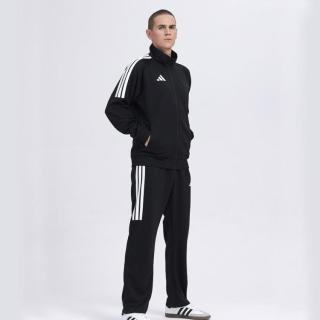adidas 情侣款休闲运动套装宽松显瘦日常通勤健身户外出游潮流百搭两件套