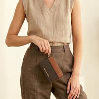 MICHAEL KORS Jet Set Travel 中号印花拉链卡包