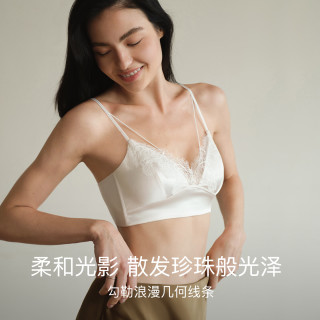 Ubras 【法式缎面蕾丝】长文胸