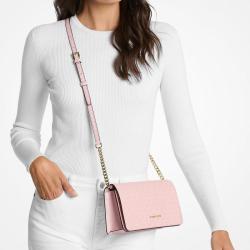 MICHAEL KORS Jet Set 经典徽标印花设计 人造革 斜挎包 中号 女款