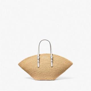 MICHAEL KORS Isa 春夏女式户外百搭草编手提包