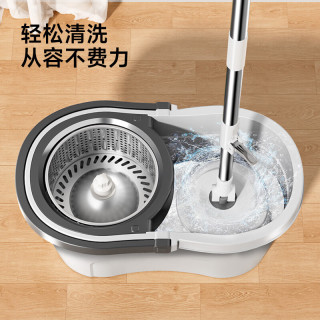 五月花 双驱动旋转拖把2头