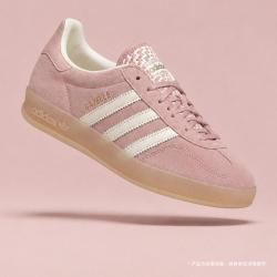 adidas 三叶草 GAZELLE INDOOR W轻便舒适低帮男女同款运动休闲鞋