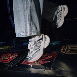 adidas 三叶草 GOUKANA 厚底增高轻便舒适复古经典网眼透气运动鞋
