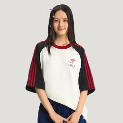 adidas 三叶草 夏季迪士尼旗开得胜纯棉运动短袖T恤